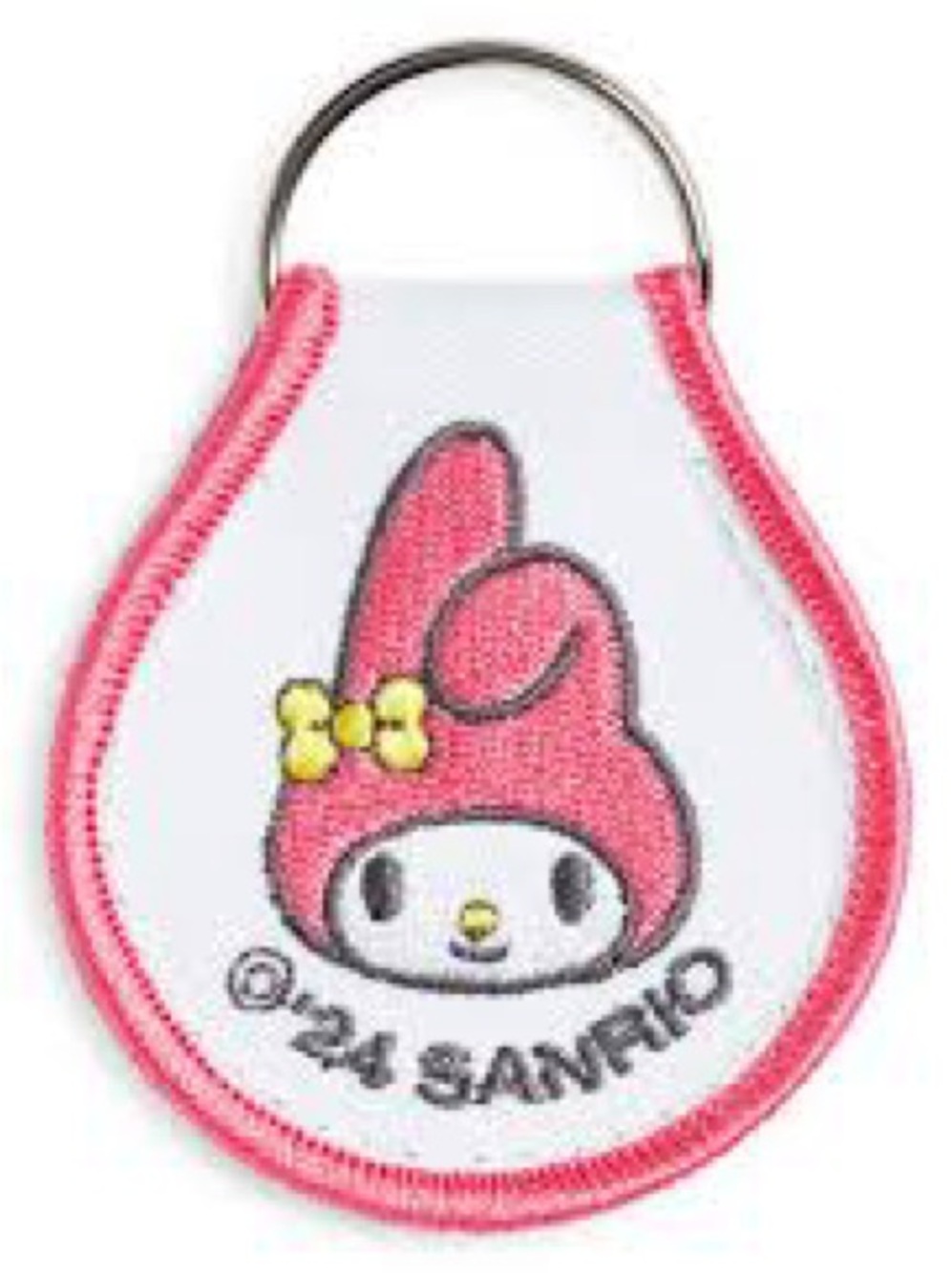Sanrio My Melody White and Pink Keyring Patch $5 each